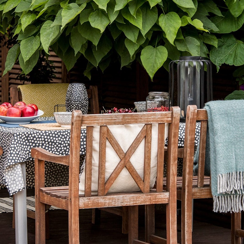 Outdoor dining table