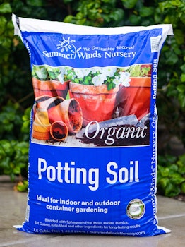 Bag of organic SummerWinds Potting Soil