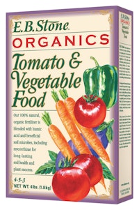 E.B. stone organics tomato and vegetable food