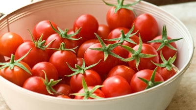 Tommy Toe cherry tomatoes in a bowl