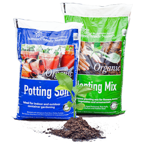 Planting mix and potting soil