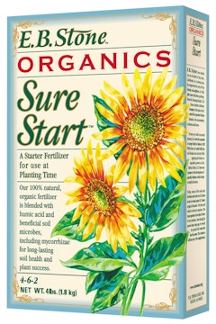 E.B. Stone Organics Sure Start Fertilizer 4 lb. box