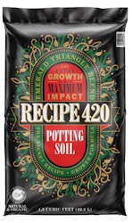 Recipe 420 potting soil in a 1.5 cuft. bag