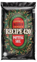 Recipe 420 potting soil in a 1.5 cuft. bag