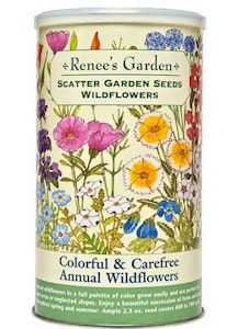 A package of Renee's Garden - Scatter Garden Seeds - Annual Wildflowers