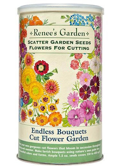 A package of Renee's Garden - Scatter Garden Seeds - Flowers for Cutting
