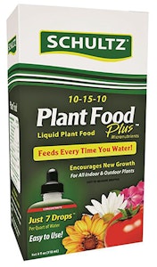 4 oz. package of schultz plant food plus 10-15-10