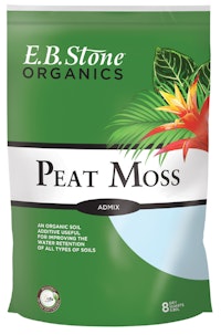 8 quart bag of e.b. stone organics peat moss admix
