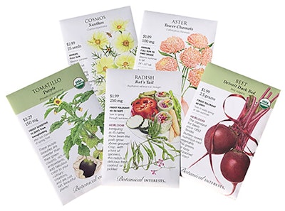 botanical interests seed packets 