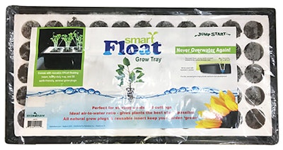 Jump start smart float grow tray