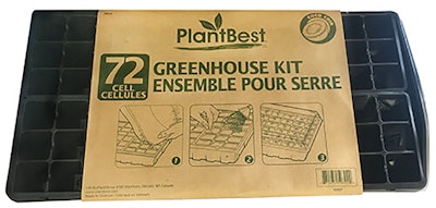 plantbest greenhouse kit 72 ct cell