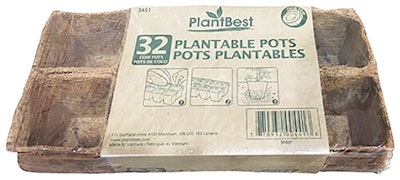 plantbest plantable pots 32 ct PlantBest plantable pots 32 ct core