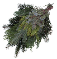 holiday decor 2021 mini bunch greens