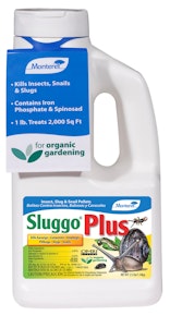 sluggo plus kills slugs and snails 2.5 lb. Monterey sluggo plus kills slugs and snails 2.5 lb. jug