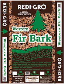 2 cu ft. bag of redi-gro western fir bark medium mulch 