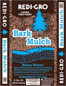 2 cu ft. bag of redi-gro bark mulch