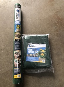 Ike's Frost Cloth Blanket and Bag.