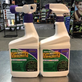 2 sizes of Bonide Weed Beater® Plus Crabgrass & Broadleaf Weed Killer