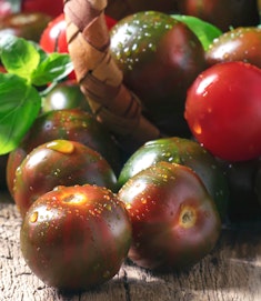 black cherry tomatoes