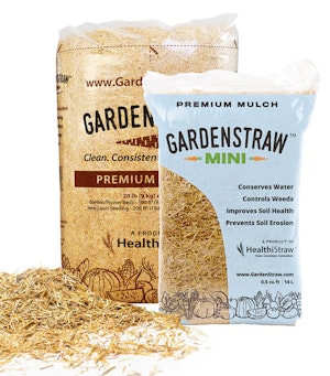 GardenStraw Premium Mulch & GardenStraw Mini