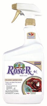 32 oz ready to use bottle of bonide rose rx 3 in 1