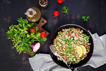 mint tabbouleh salad summerwinds arizona