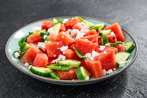 Watermelon Cucumber Feta Salad summerwinds, arizona