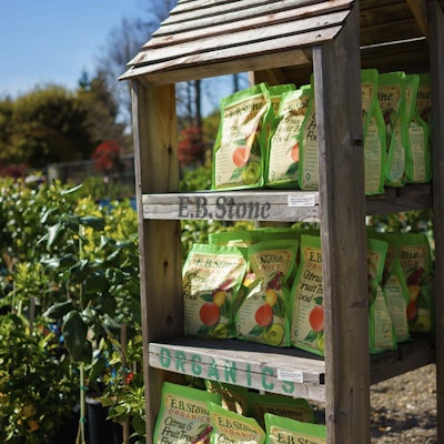 Soil products on shelf