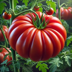 aussie heirloom tomato ai generated