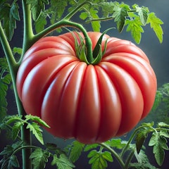 big brandy heirloom tomato ai generated