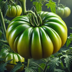 cherokee green heirloom tomato ai generated