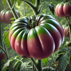 cherokee purple heirloom tomato ai generated