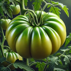 aunt rubys german green heirloom tomato ai generated