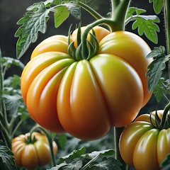 persimmon heirloom tomato ai generated