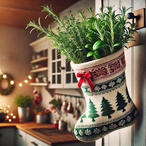 herbs stocking in kitchen
