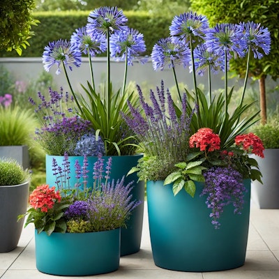 sustainable gardening ideas - container garden
