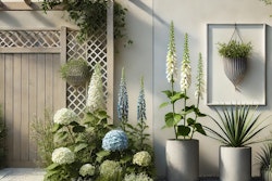 sustainable gardening ideas - modern elegance