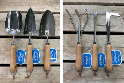 Six New Stainless Steel Hand Tools by SummerWinds Nursery.