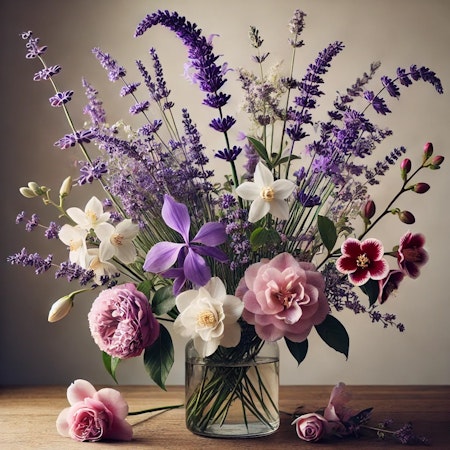 fresh cut flowers valentine bouquet