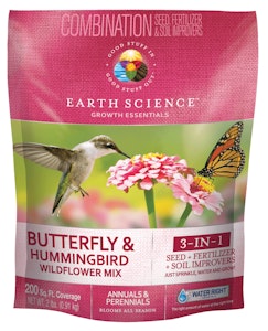 earth science growth essentials butterfly and hummingbird wildflower mix