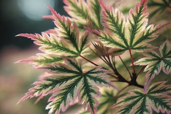 japanese maples variegated leaves