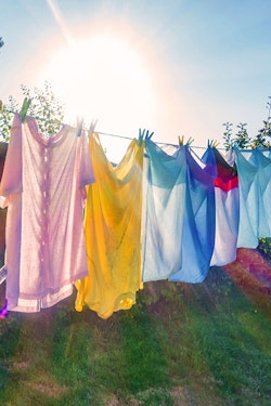 drying clothes on the line outside summerwinds arizona