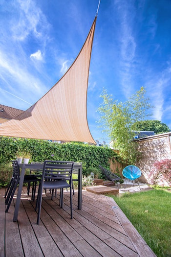 shade sail in backyard summerwinds arizona