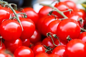 Bright Red Cherry Tomatoes