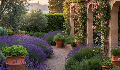 mediterranean garden