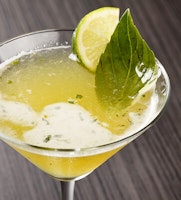 Lemon Basil Margaritas Recipe