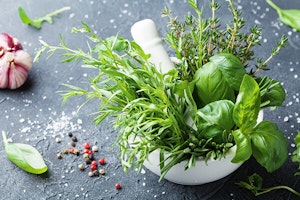 Sage with other herbs