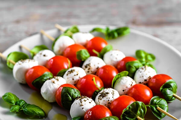 caprese salad bites summerwinds california