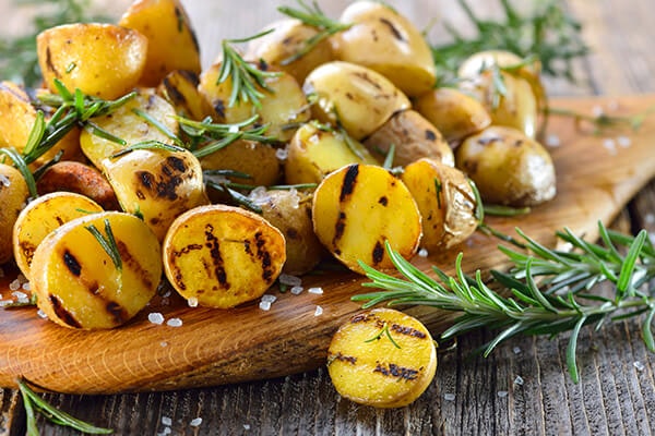 grilled herb potatoes summerwinds california