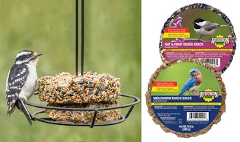 Wild Bird Food Snack Stack